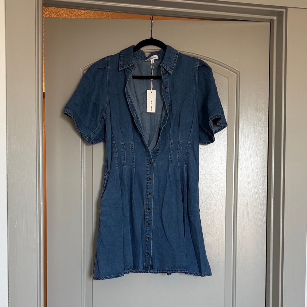 Heartloom karia denim dress - Picture 2 of 4